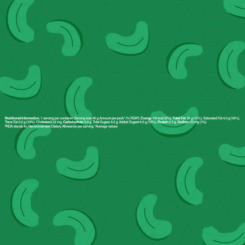 Amul Kaju Malai Kulfi Roll Cut