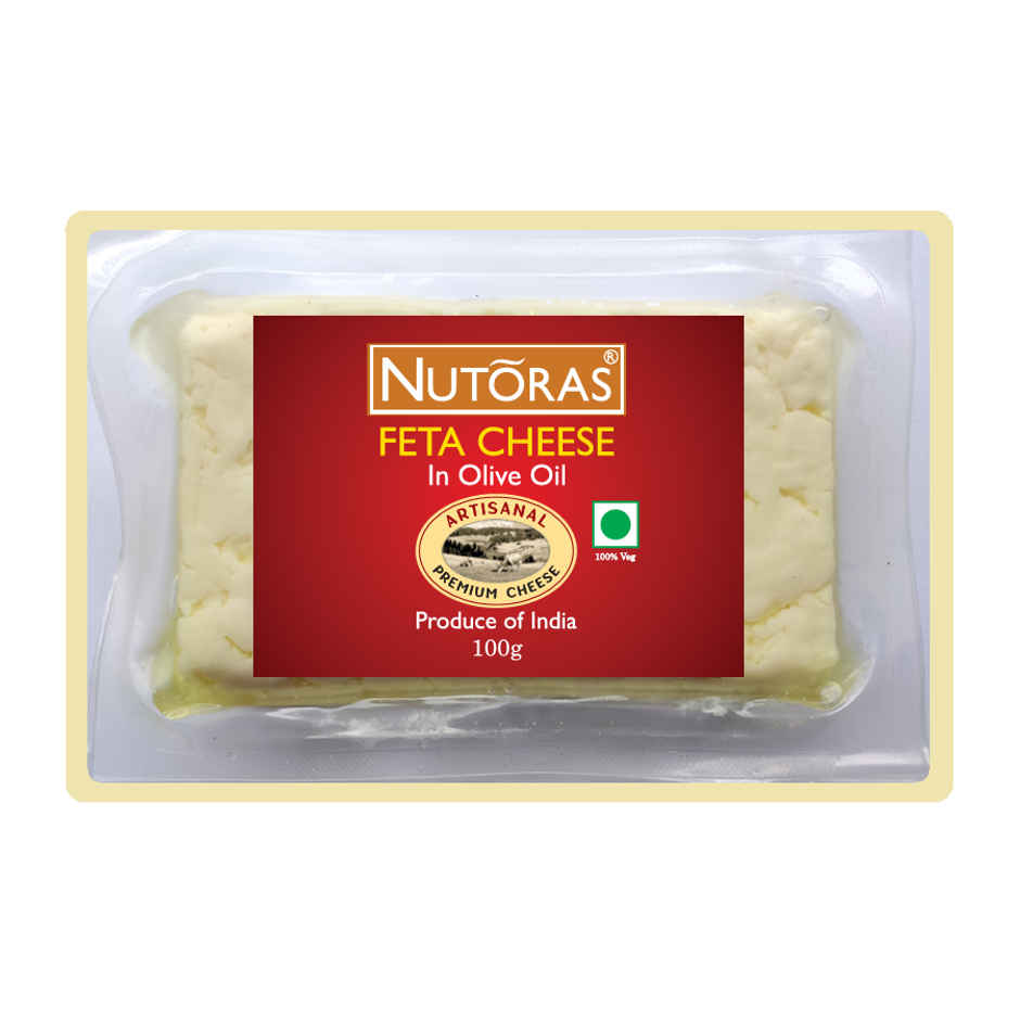 Nutoras Cheese Feta With Olive Oil | Block