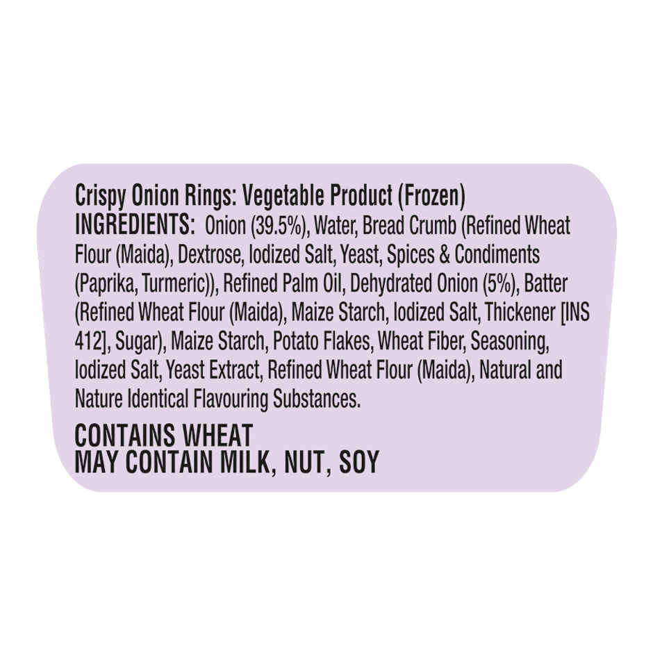 Mccain Crispy Onion Rings