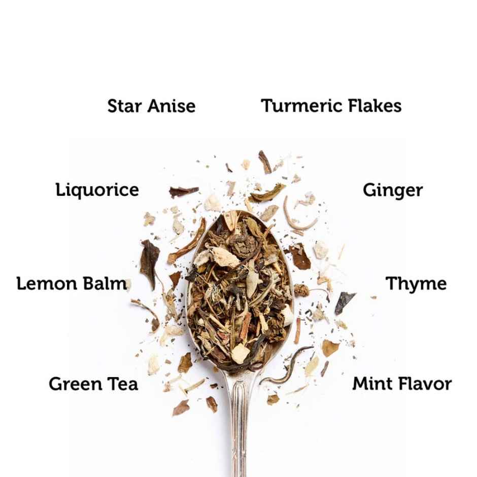 Tea Culture of The World Happy Immunity Green Tea Bags