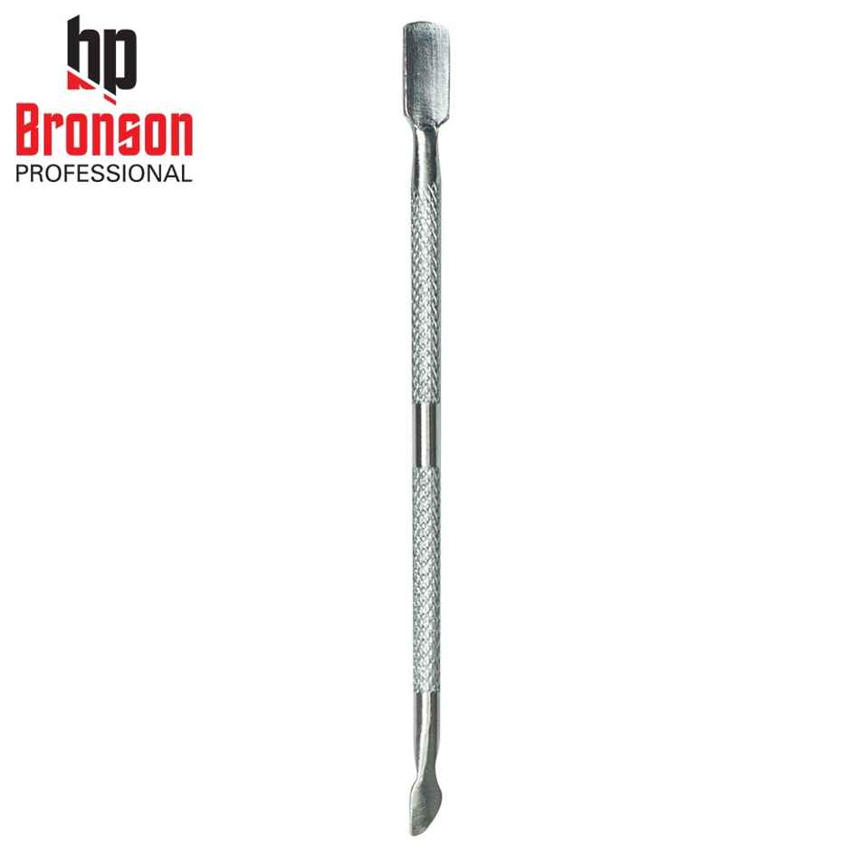 Bronson Professional Nail Pusher And Cuticle Remover Tool (Silver)