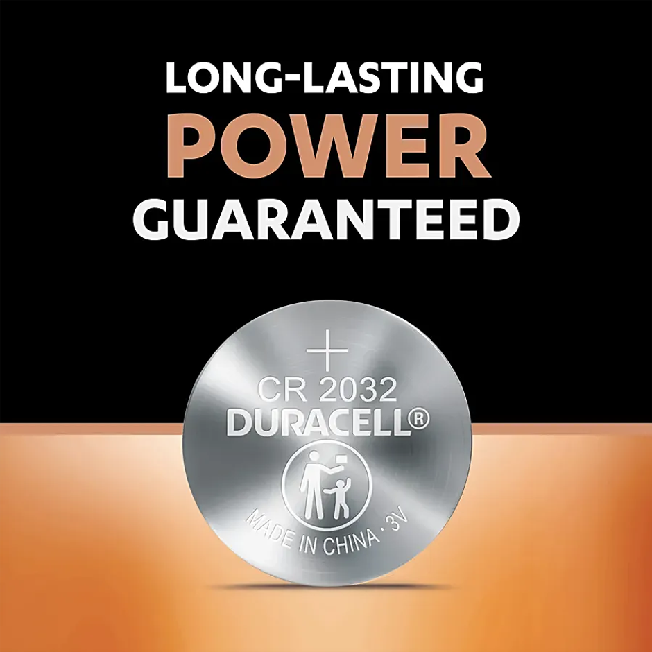 Duracell 3V Lithium Coin Battery|CR2032 |Pack of 2