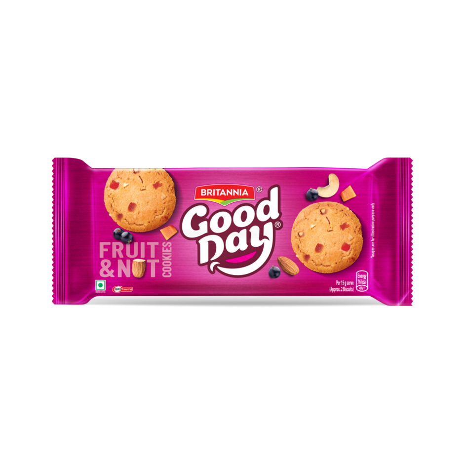 Britannia Good Day Oats Cookies Fruits and Nuts Dry Fruit Biscuits | Combo