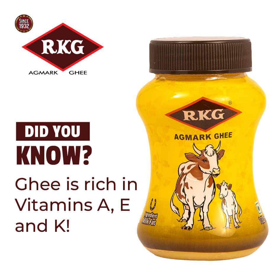 RKG Pure Cow Ghee With Rich Aroma