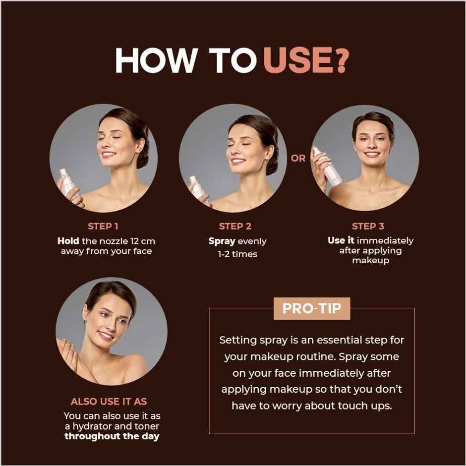 Colorbar Pro Range Stay The Day Finishing Mist