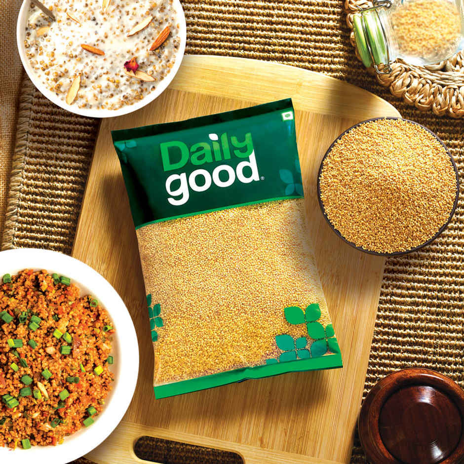 Daily Good Jowar Flour / Sorghum Millet(500gms), Daily Good Ragi / Finger Millet Flour(500gms) & Daily Good Bajra / Pearl Millets(500gms) & Daily Good Kangi / Foxtail Millet(500gms) Combo