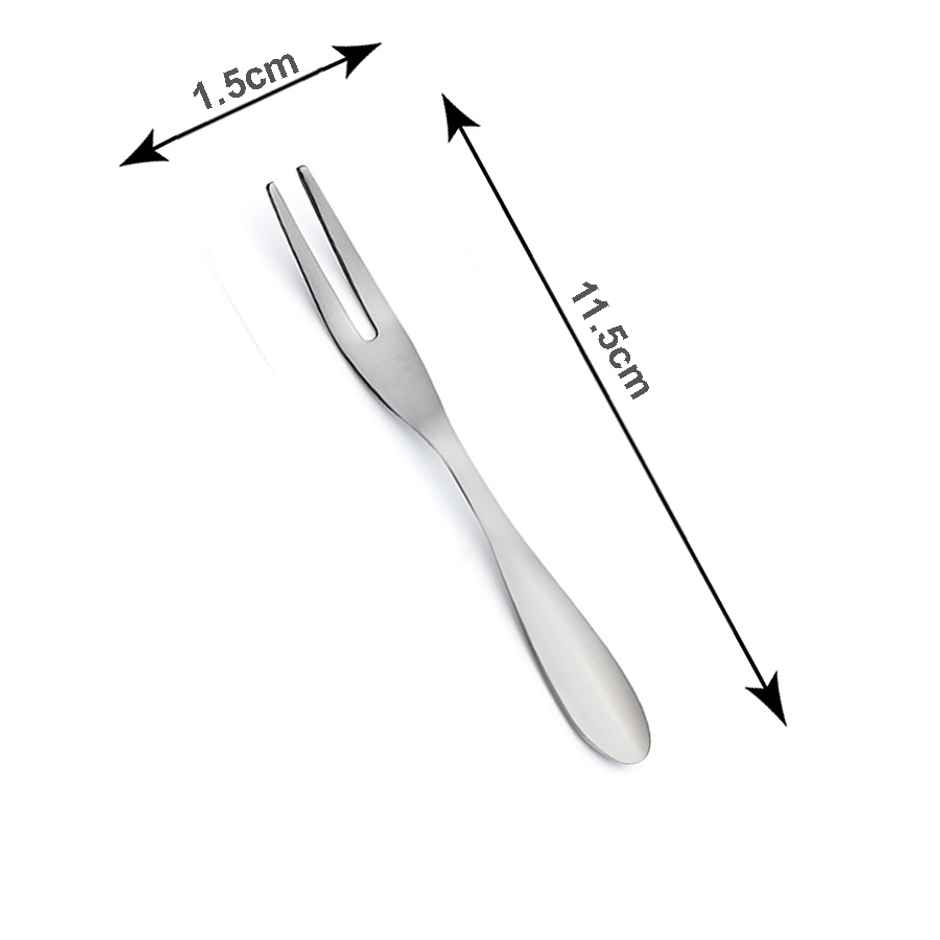 Petals 6Pcs Stainless Steel 12 Cm Fruit Fork