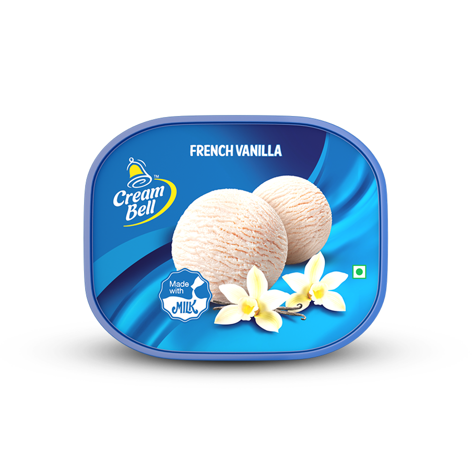 Cream Bell French Vanila Ice Cream Tub