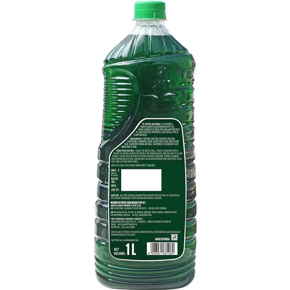 Jt Super Floor Floor Cleaner - Natural