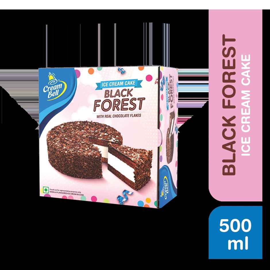 Creambell Black Forest Ice Cream Cake | Soft & Creamy