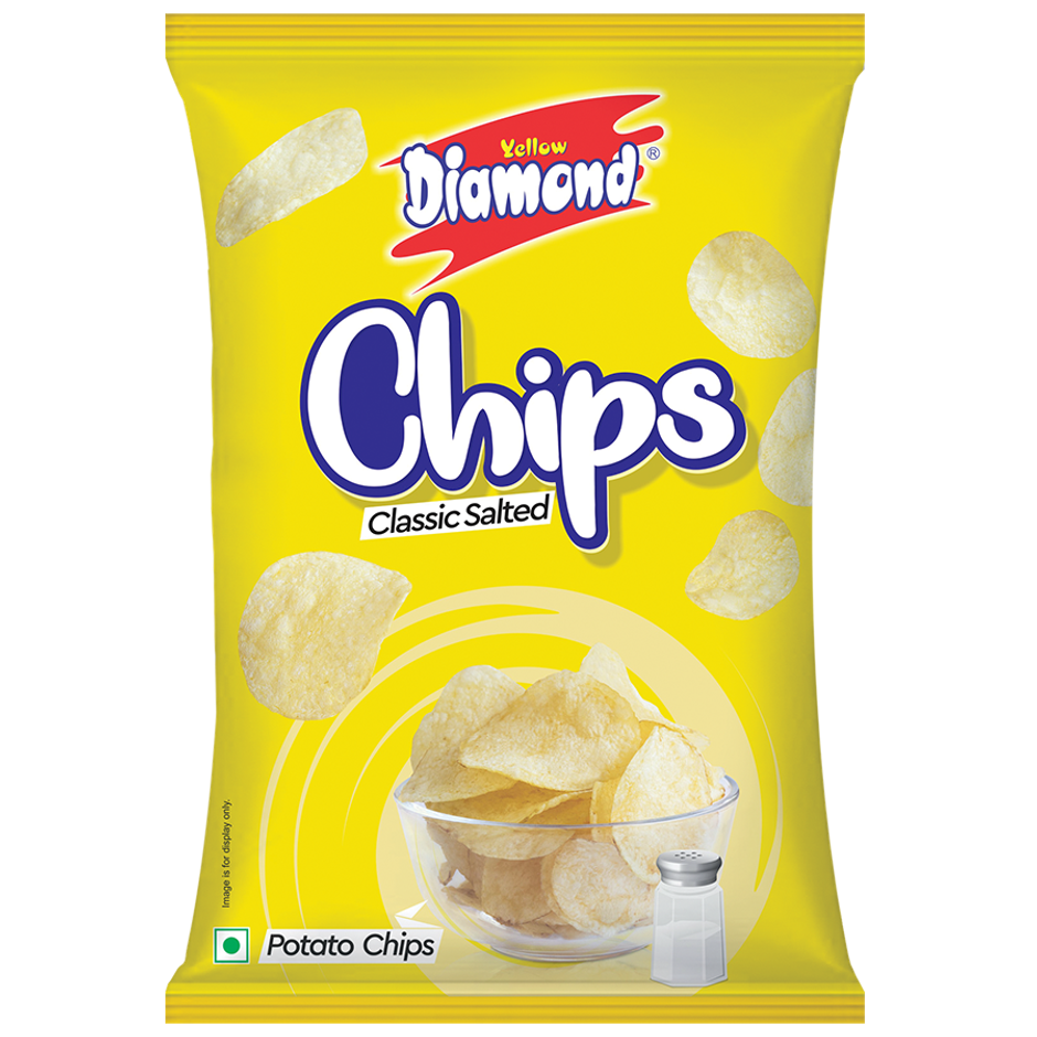 Yellow Diamond Classic Salted Chips