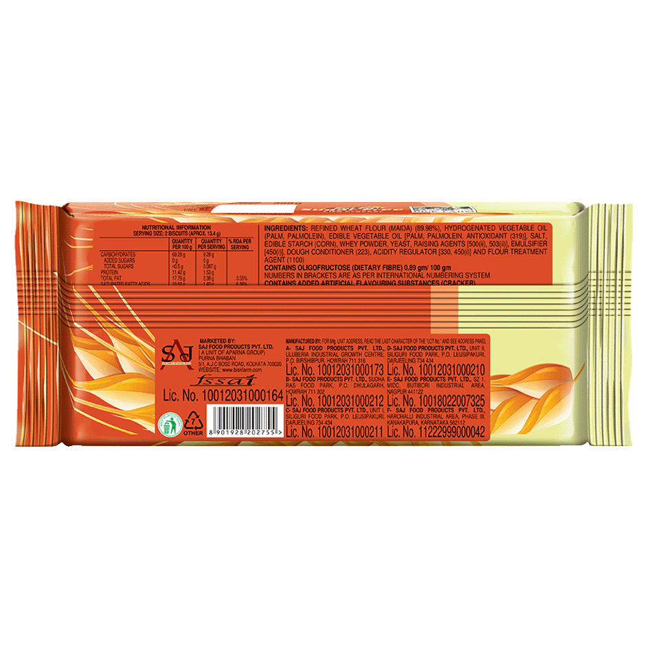Eat Fit Sugar Free Lite Cracker