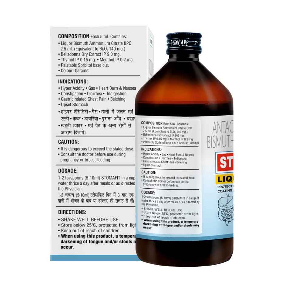 Stomafit Antacid Liquid 200mL