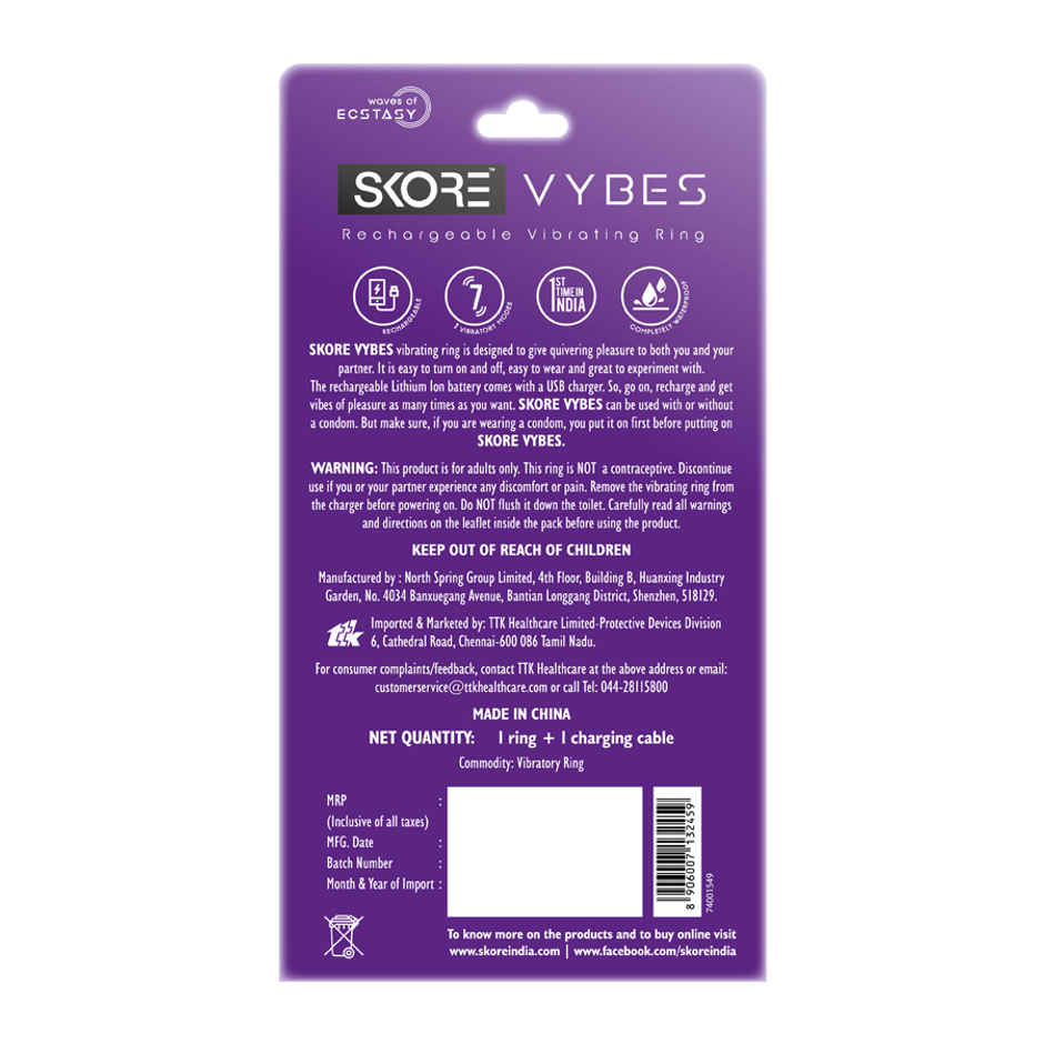 Skore Vibrating Rings | Vybes | Fun & Playful