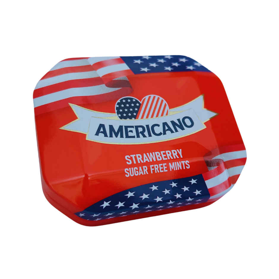 Americano Sugar Free Mint - Strawberry