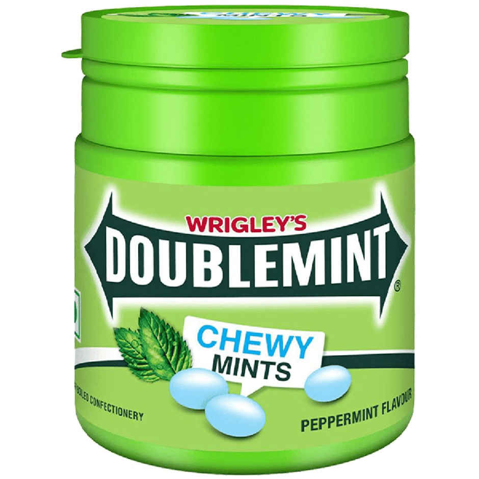 Doublemint Peppermint Flavour Chewy Mints Pot