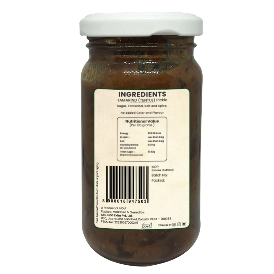 Jolkhabar Tetul Er Achar Tamarind Pickle Imli Ka Achar