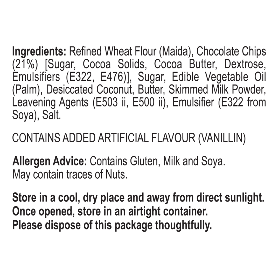 UNIBIC Choco Chip Flavoured Biscuits | Trans Fat-Free Combo