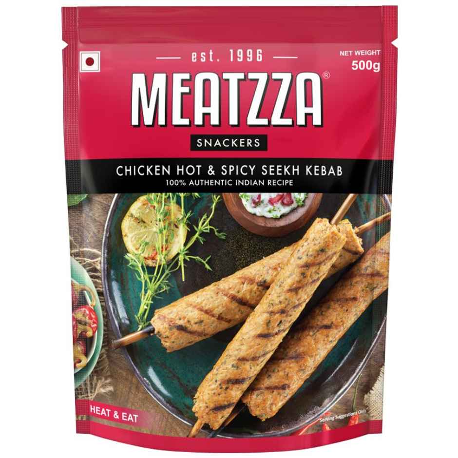 Meatzza Chicken - Seekh Kebab Hot & Spicy