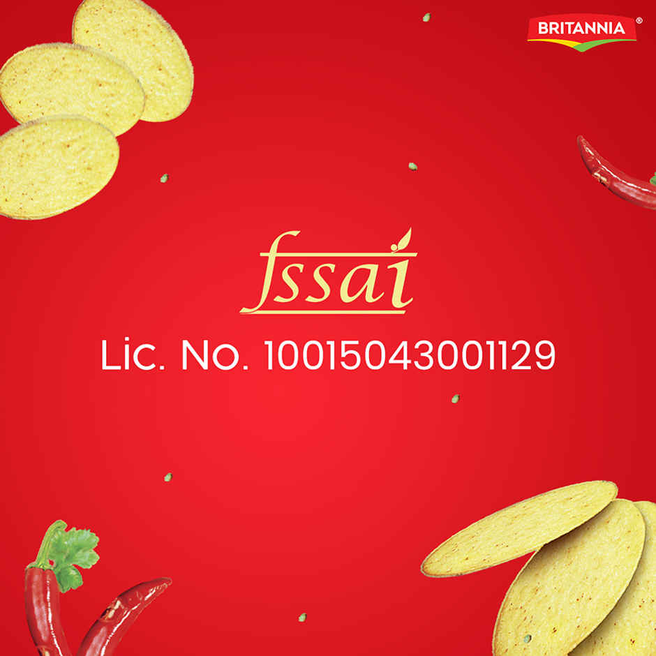 Britannia 50-50 Potazos Masti Masala Flavoured Crackers | Combo