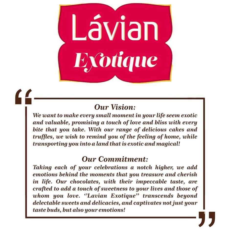 Lavian Exotique Creme Cups  Blueberry