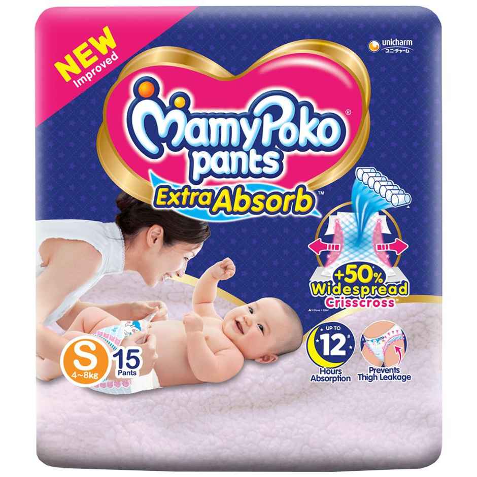Mamypoko Pants Extra Absorb Diaper Small