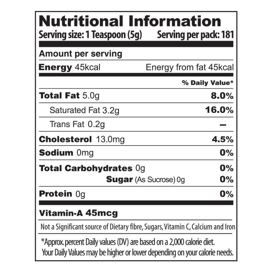 Gowardhan Pure Cow Ghee - Pouch