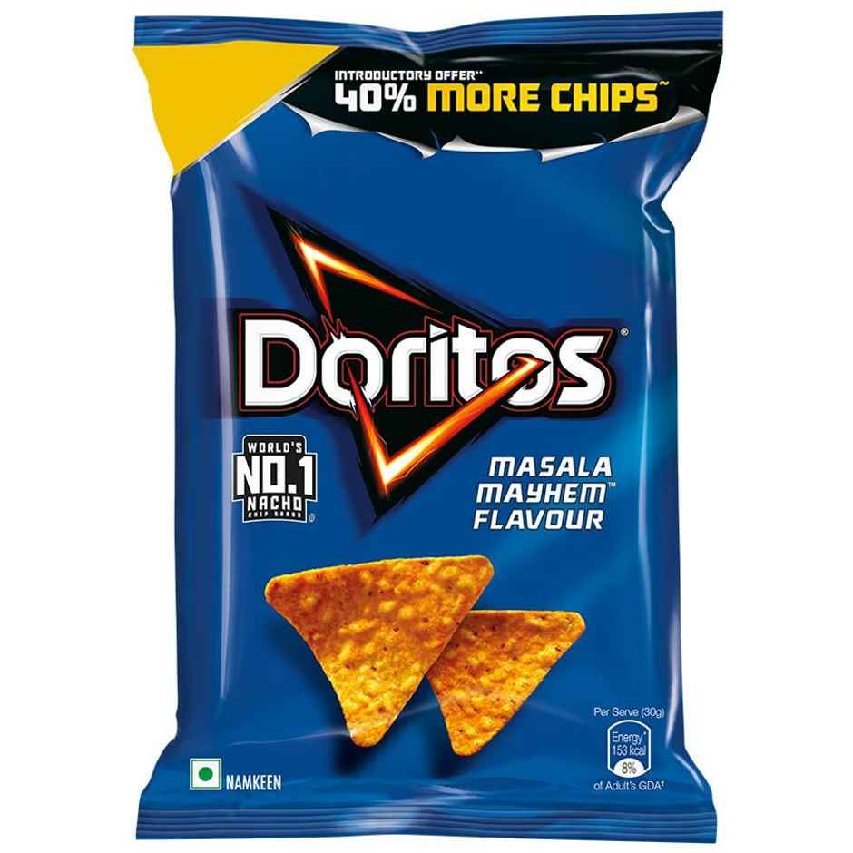 Doritos Nacho Chips - Masala Mayhem Flavour