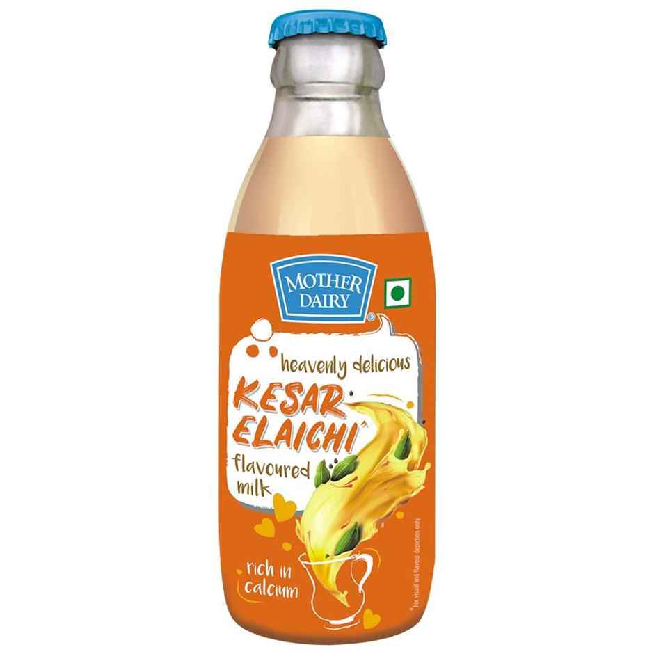 Mother Dairy Kesar Elaichi Flavoured Milk