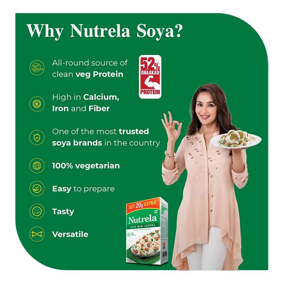 Nutrela Mini Soya Chunks Combo