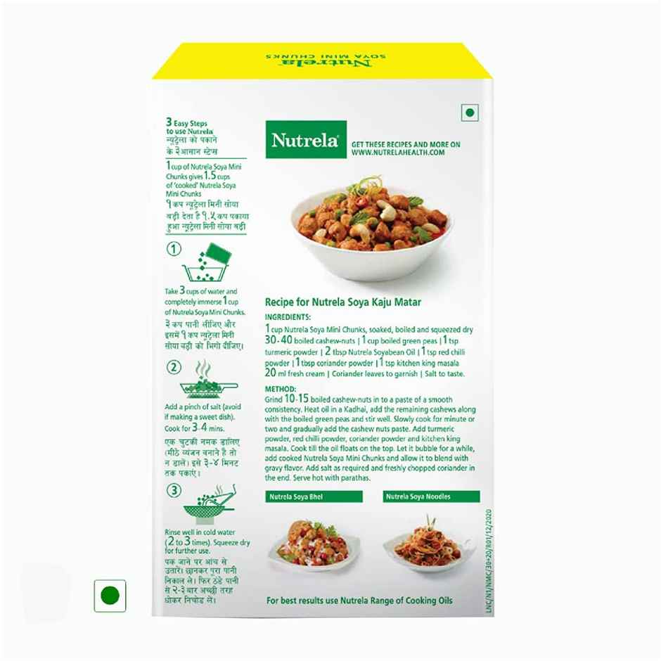 Nutrela Mini Soya Chunks Combo