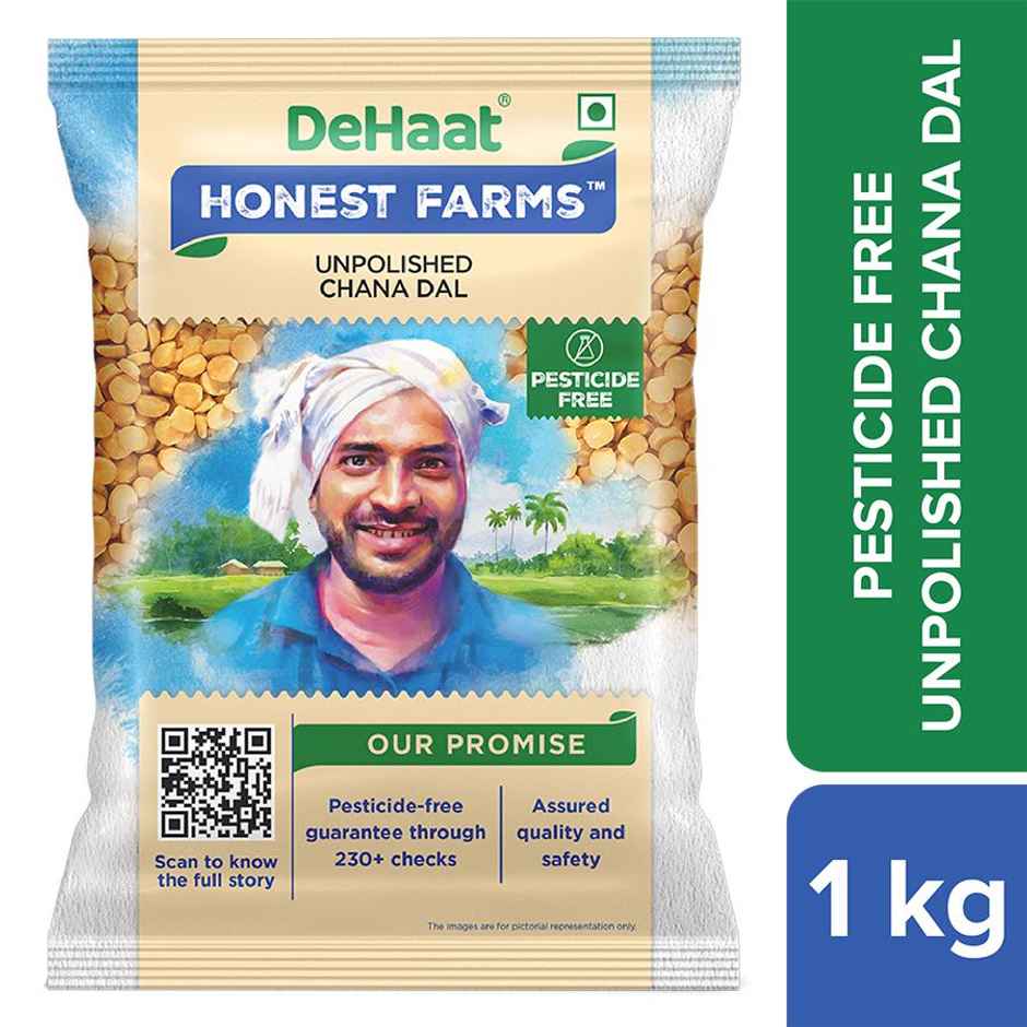 Dehaat HF Unpolished Chana Dal | Pesticide Free