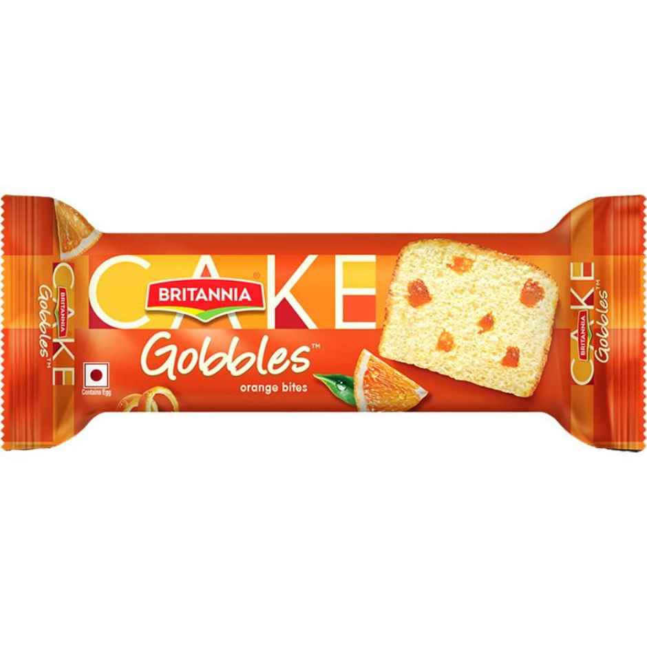 Britannia Gobbles Orange Cake