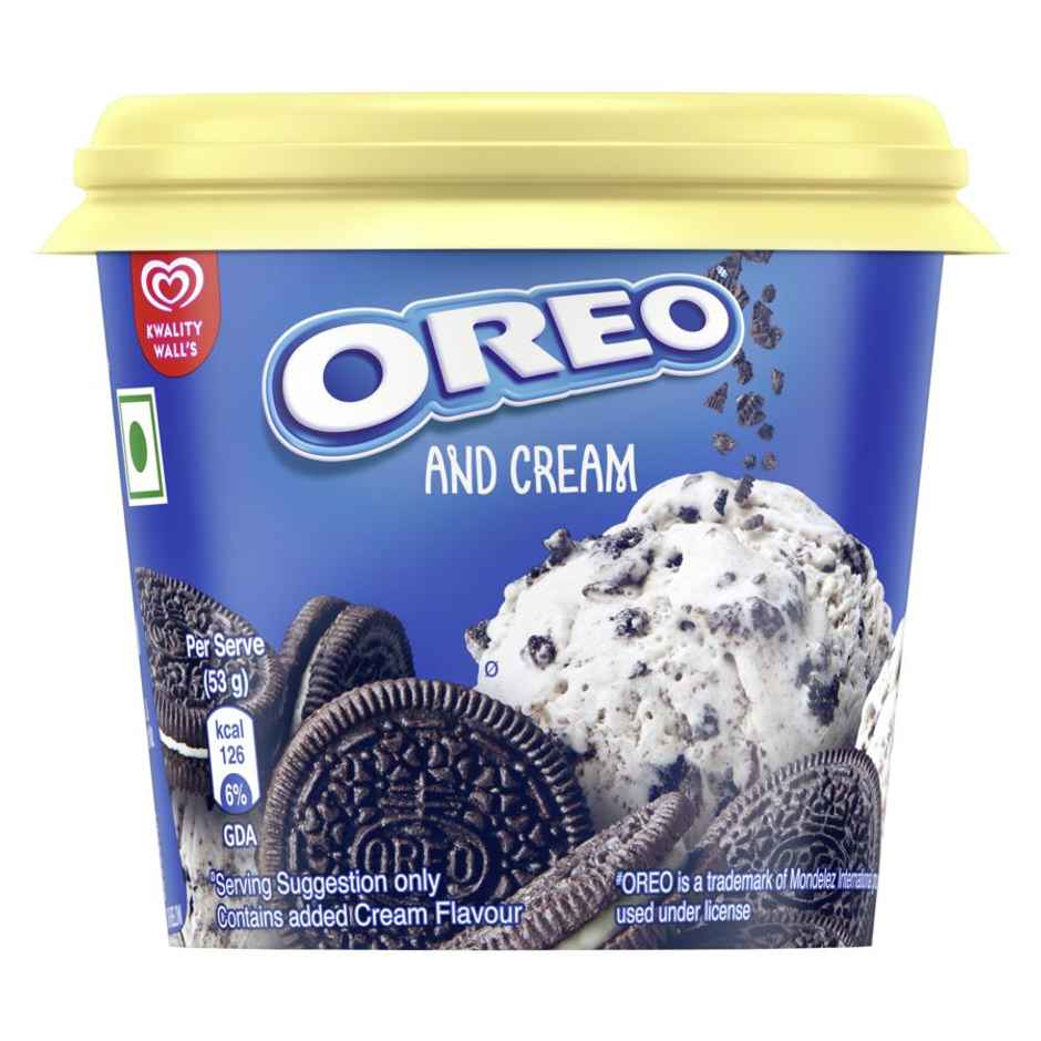Kwality Wall's Oreo And Cream Cup