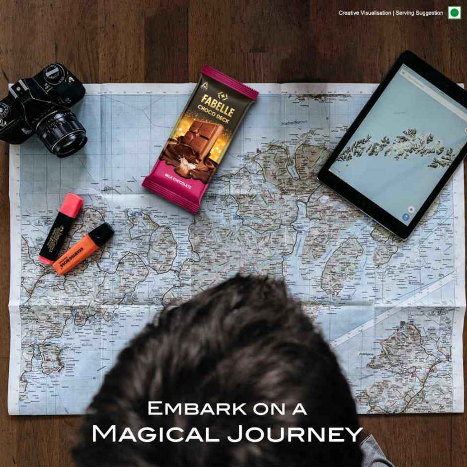 Fabelle Choco Deck Milk Chocolate Bar