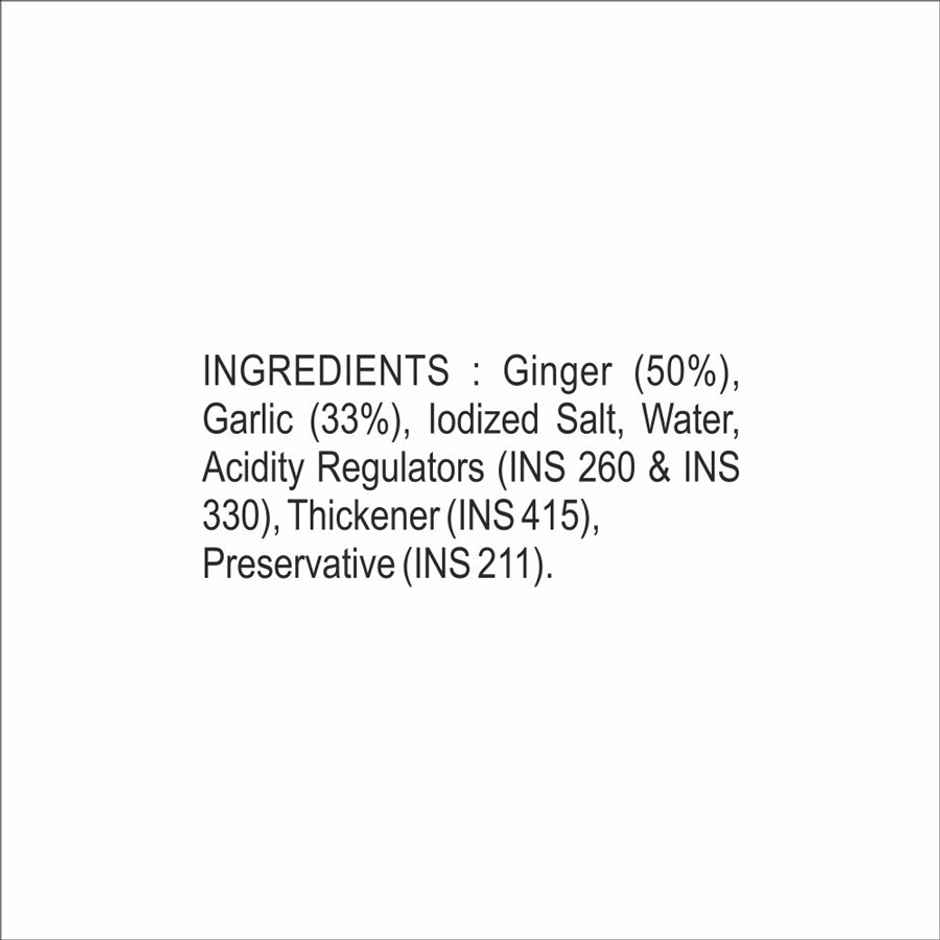 Nilon's Ginger Garlic Paste