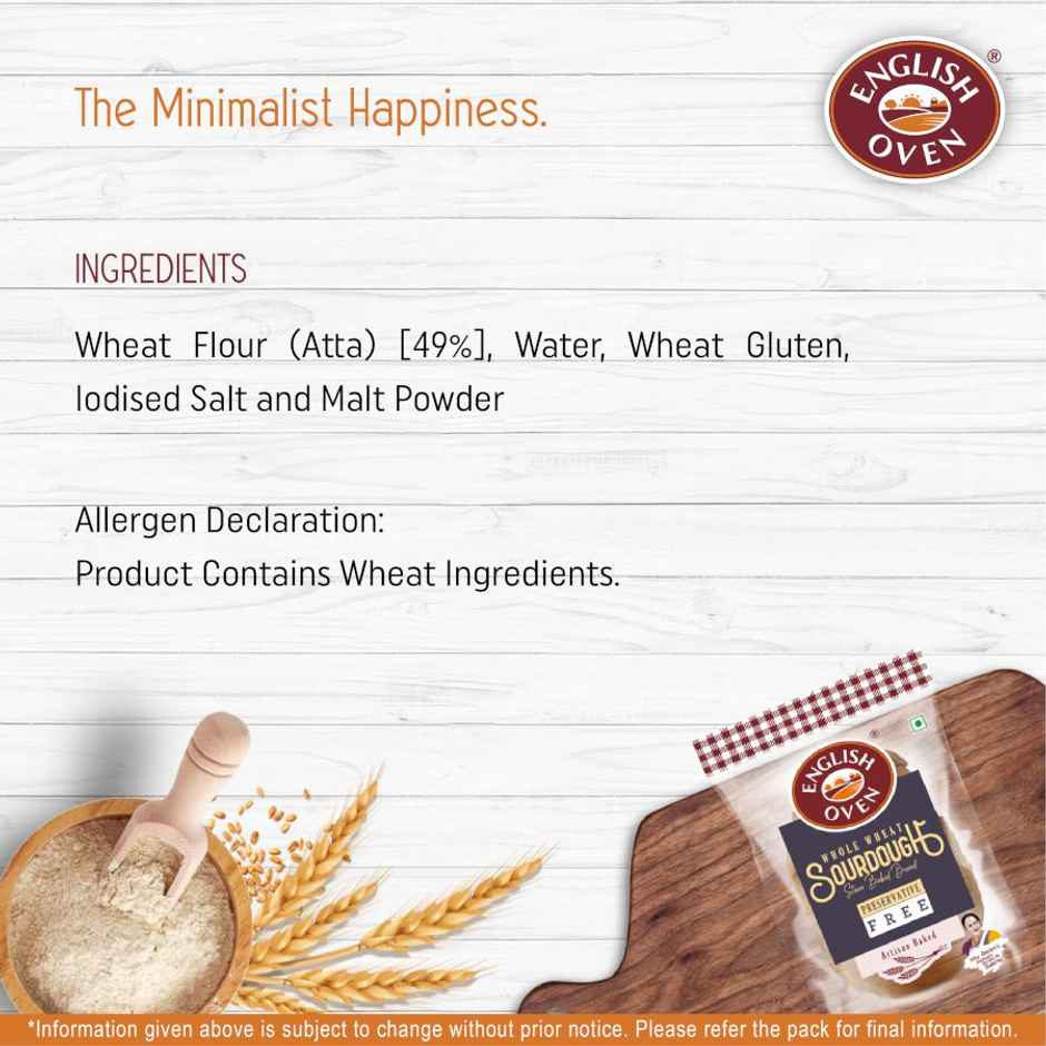 English Oven Whole Wheat Sourdough