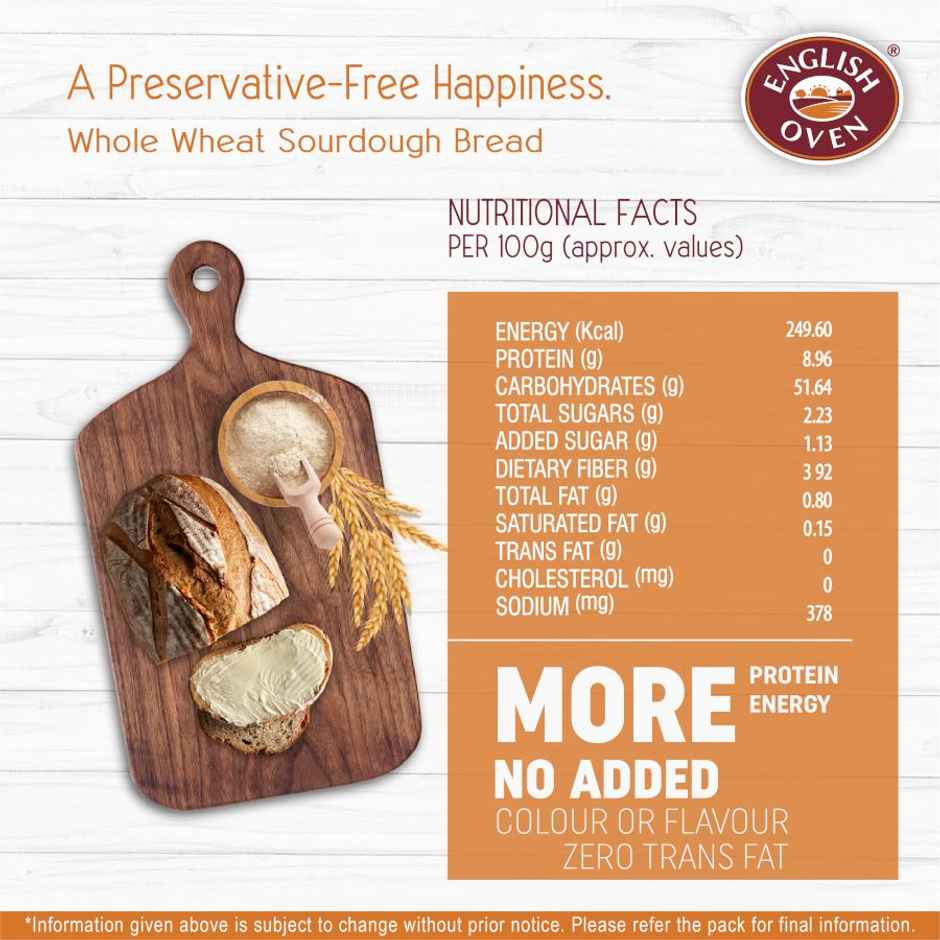 English Oven Whole Wheat Sourdough