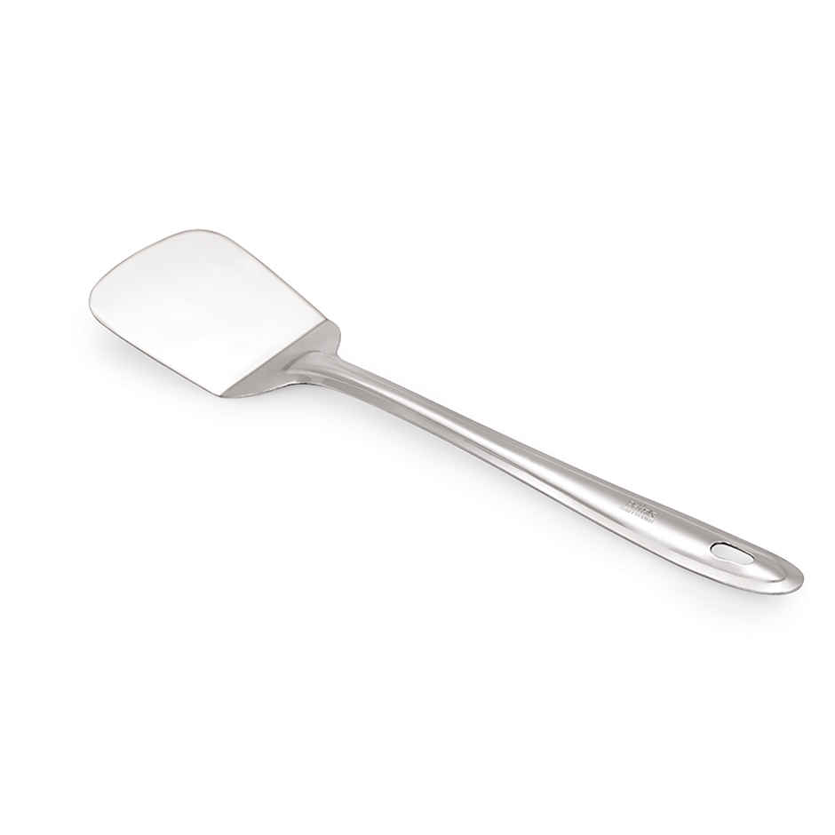 Petals Stainless Steel Cooking/Serving/Spoon/Spatula - Dosa Palta/Taveta/Turner | 33 cm