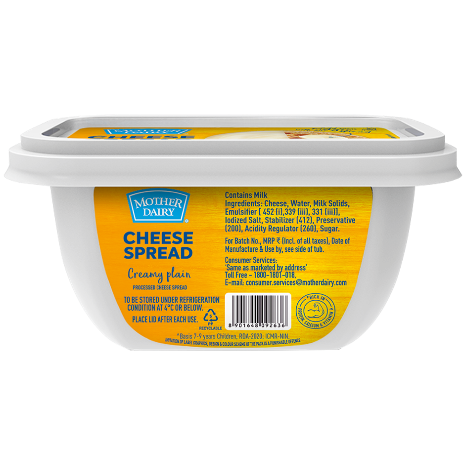 Motherdairy Cheese Spread 