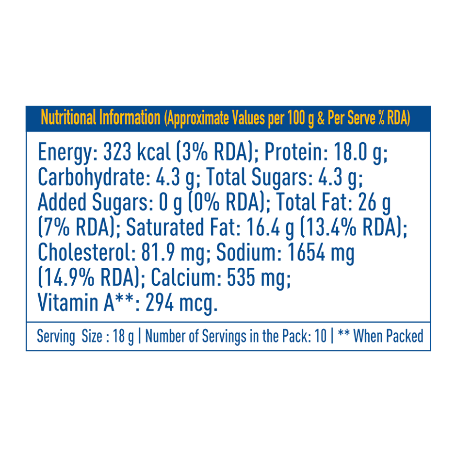 Mother Dairy Processed Cheese Cubes Combo