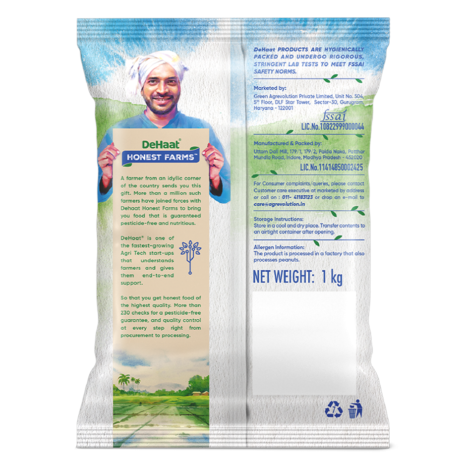 Dehaat HF Unpolished Urad Chilka Dal | Pesticide Free