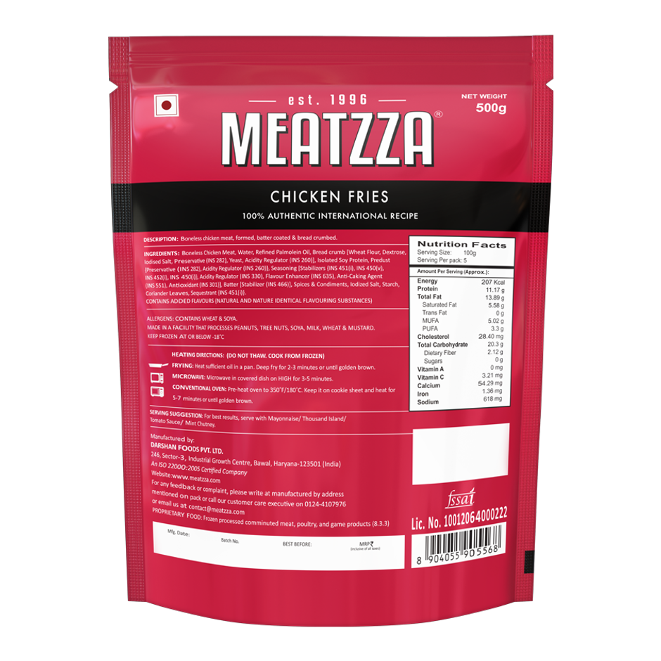 Meatzza Chicken Fries