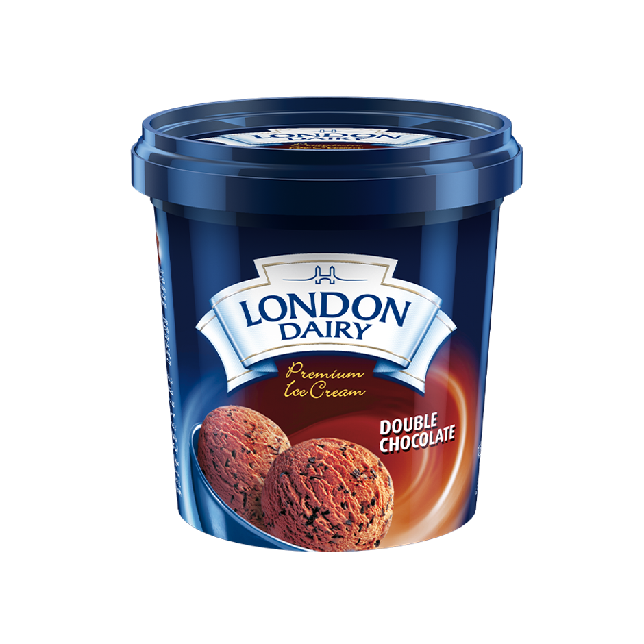 London Dairy Double Chocolate Ice Cream cup Combo