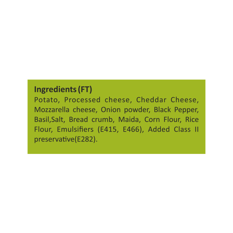 Mr. Munchies Premium Cheese Burst Burger Patty