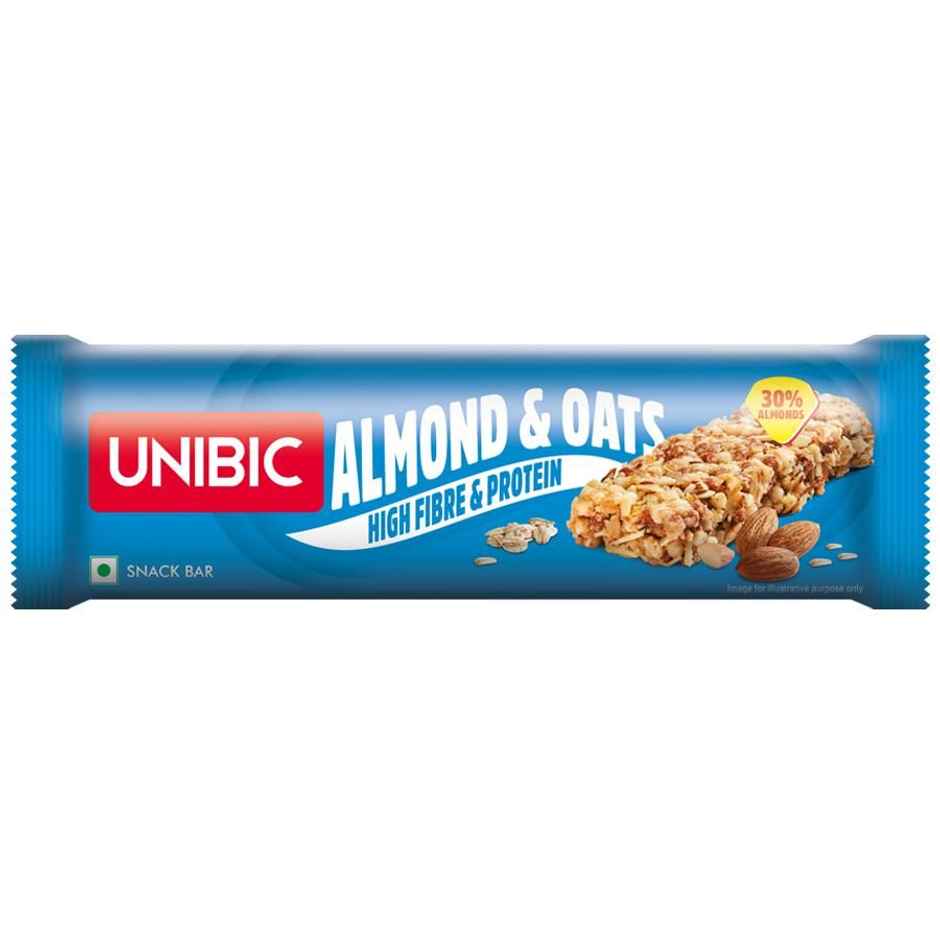 UNIBIC Almond & Oats Protein Bar