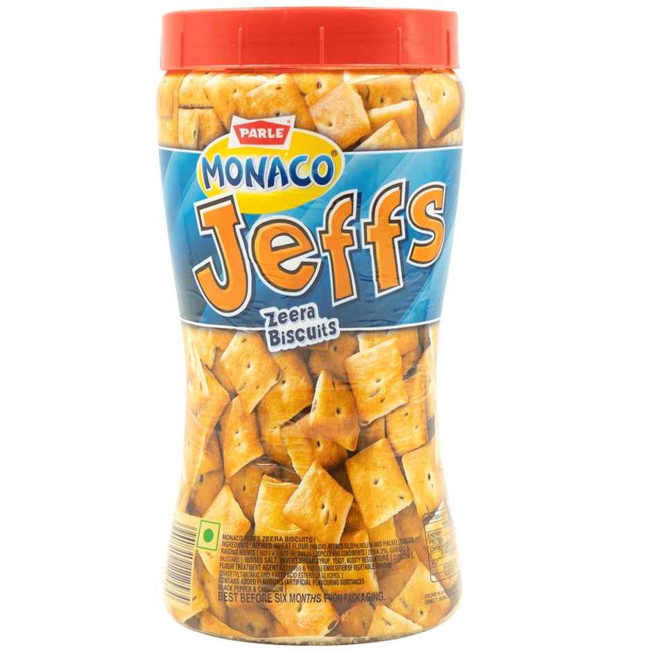 Parle Monaco Jeffs Zeera Biscuit
