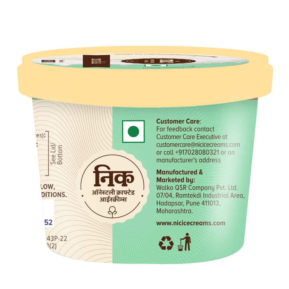 NIC Modak Ice Cream Cup | Preservative Free | No Artificial Flavors