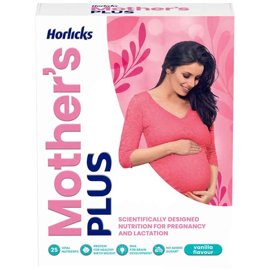 Horlicks Mother's Plus Vanilla BIB, For Pregnancy & Lactation