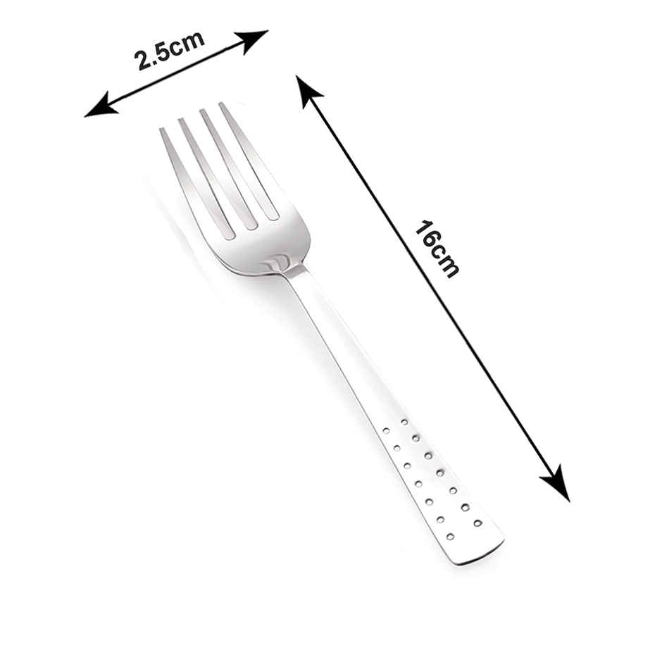 Petals Stainless Steel Master Fork - Dott | 16 cm
